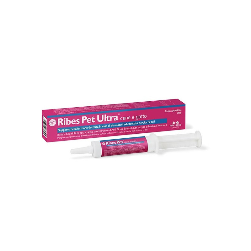 Nbf Lanes - Ribes Pet Ultra Pâte ( 1 siringa 30 g. ) Nbf Lanes - Ribes Pet Ultra Pâte ( 1 siringa 30 g. )