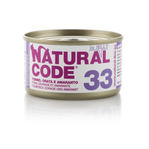 NATURAL CODE - 33 Tuna, Sea Bream and Amaranth in jelly