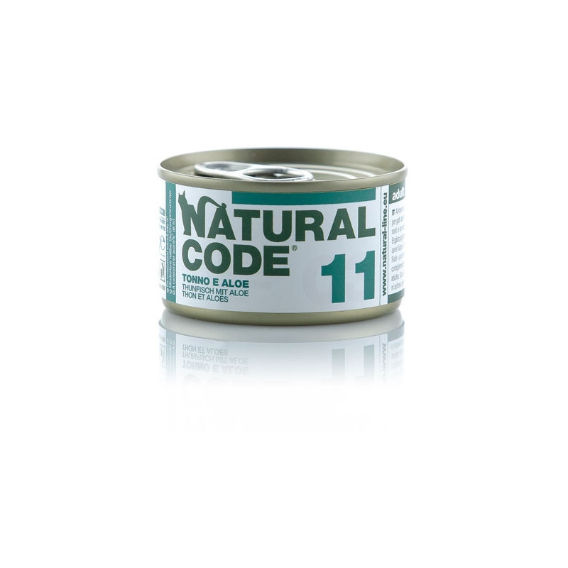 NATURAL CODE 11 Thon et Aloe 85 g. NATURAL CODE 11 Thon et Aloe 85 g.