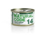 NATURAL CODE -14 Tuna and Vegetables 85 gr.
