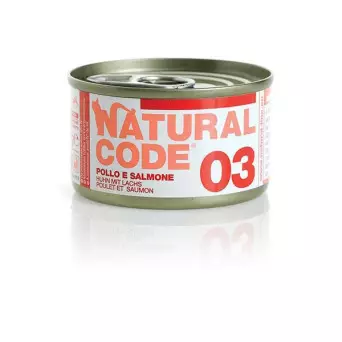 NATURAL CODE - 03 Huhn und Lachs 85 gr.