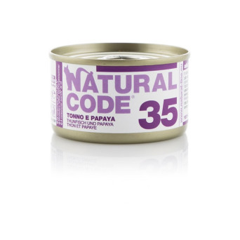 NATURAL CODE - 35 Tonno e Papaya 85 gr. - 