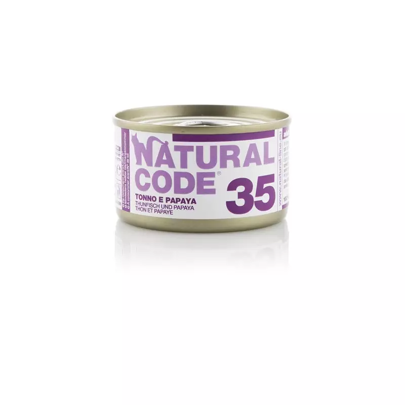 NATURAL CODE - 35 Tonno e Papaya 85 gr.