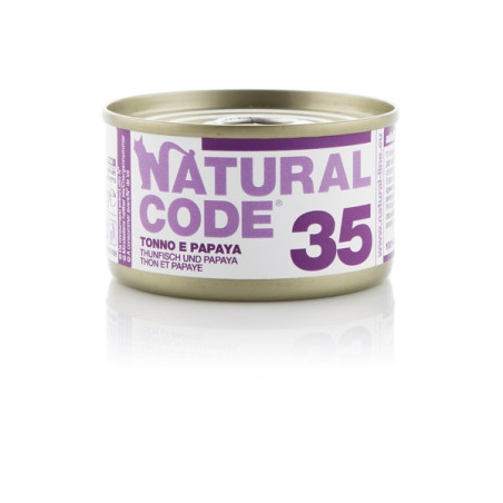 NATURAL CODE - 35 Tonno e Papaya 85 gr. - 