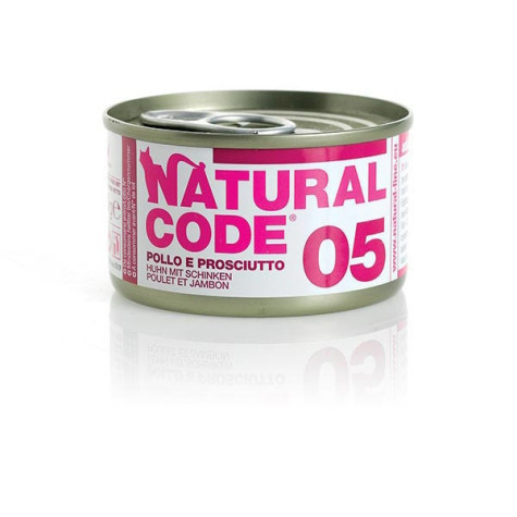 NATURAL CODE 05 Poulet et Prosciutto 85 g.