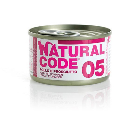 NATURAL CODE 05 Pollo e Prosciutto 85 gr. - 