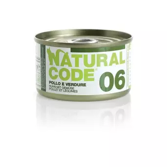 NATURAL CODE - 06 Chicken and Vegetables 85 gr.