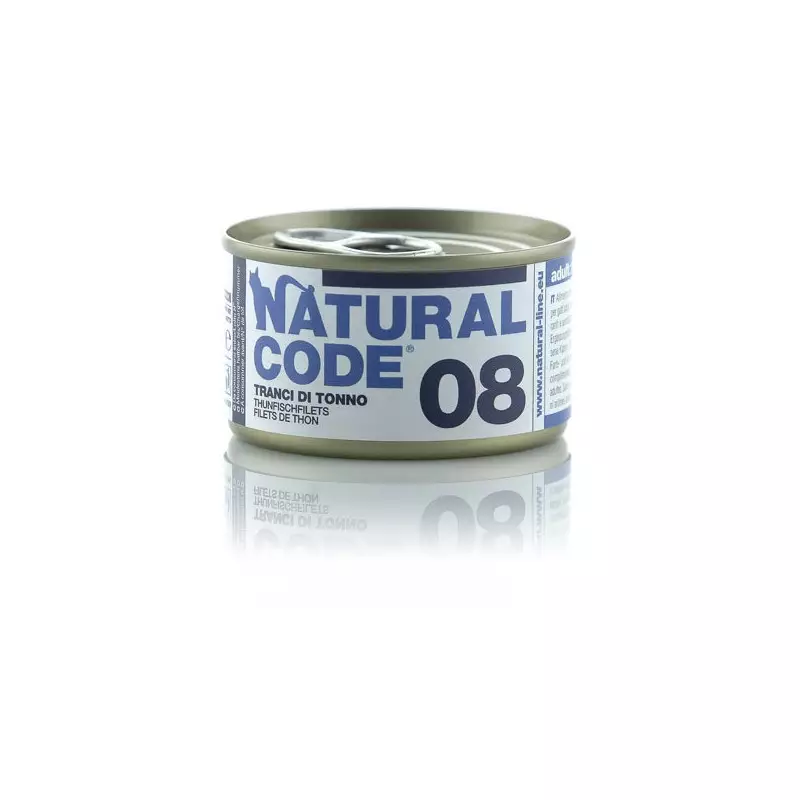 NATURAL CODE 08 Tranci di Tonno 85 gr.