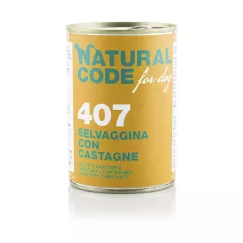 NATURAL CODE - Für Hund 407 Wild und Catagne 400 gr.
