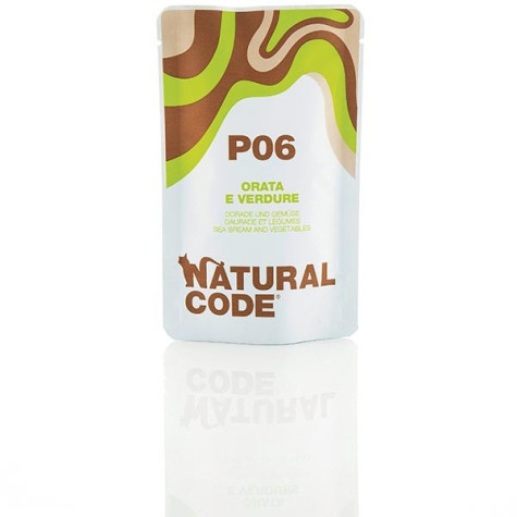 NATURAL CODE P06 Orata et Verdure in Acqua di Cottura ( 1 Sachet 70 g. )