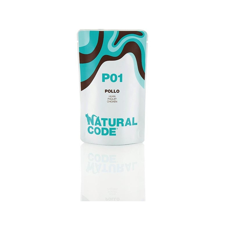 NATURAL CODE P01 Poulet in Acqua di Cottura (1 Sachet 70 g.) NATURAL CODE P01 Poulet in Acqua di Cottura (1 Sachet 70 g.)