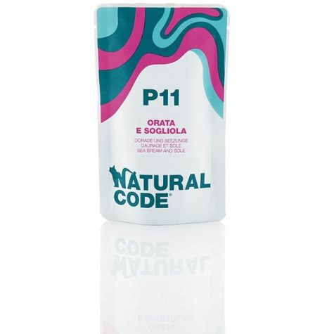 Natural Code P11 Orata e Sogliola in Acqua di cottura (1 bustina 70 gr.) -