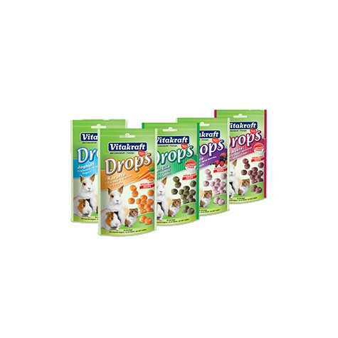 VITAKRAFT Drops pour Rongeurs alle Carottes 75 g.