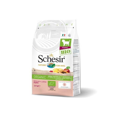 SCHESIR Bio Organic Puppy Medium & Large Pollo 2,50 kg. - 