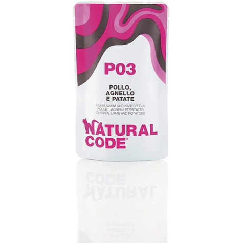 Natural Code - P03 Chicken, Lamb and Potatoes in cooking water (1 sachet 70 gr.)