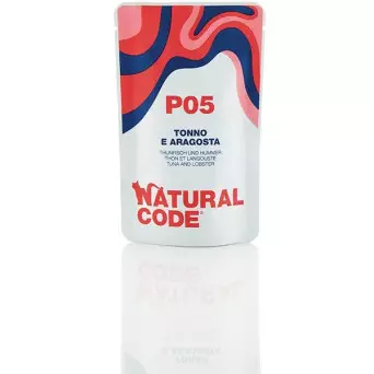Natural Code - P05 Tuna and Lobster in cooking water (1 sachet 70 gr.)