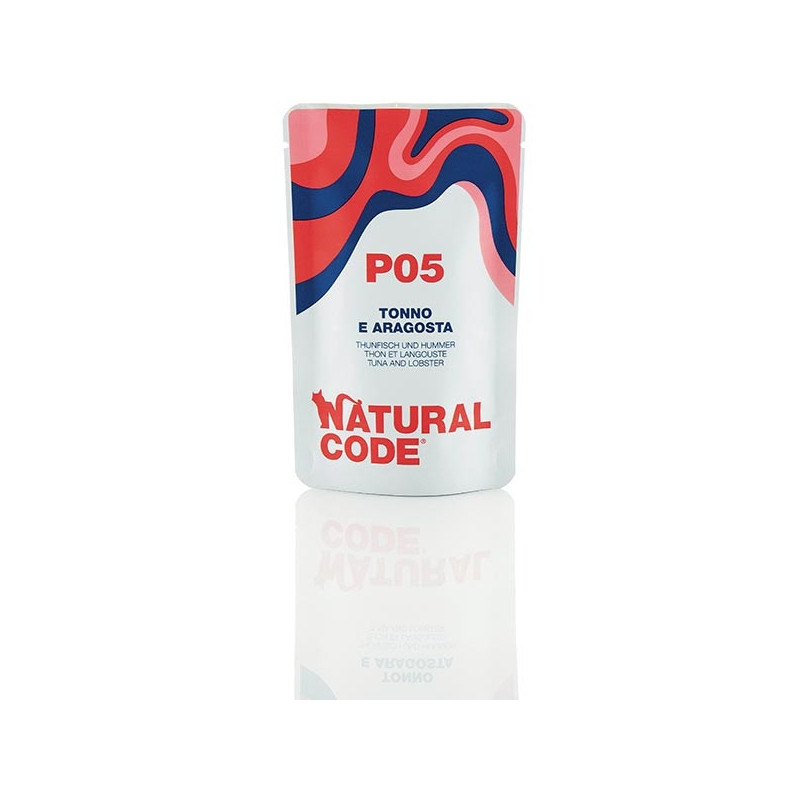 Natural Code P05 Thon et Aragosta in Acqua di cottura (1 Sachet 70 g.) Natural Code P05 Thon et Aragosta in Acqua di cottura (1 Sachet 70 g.)