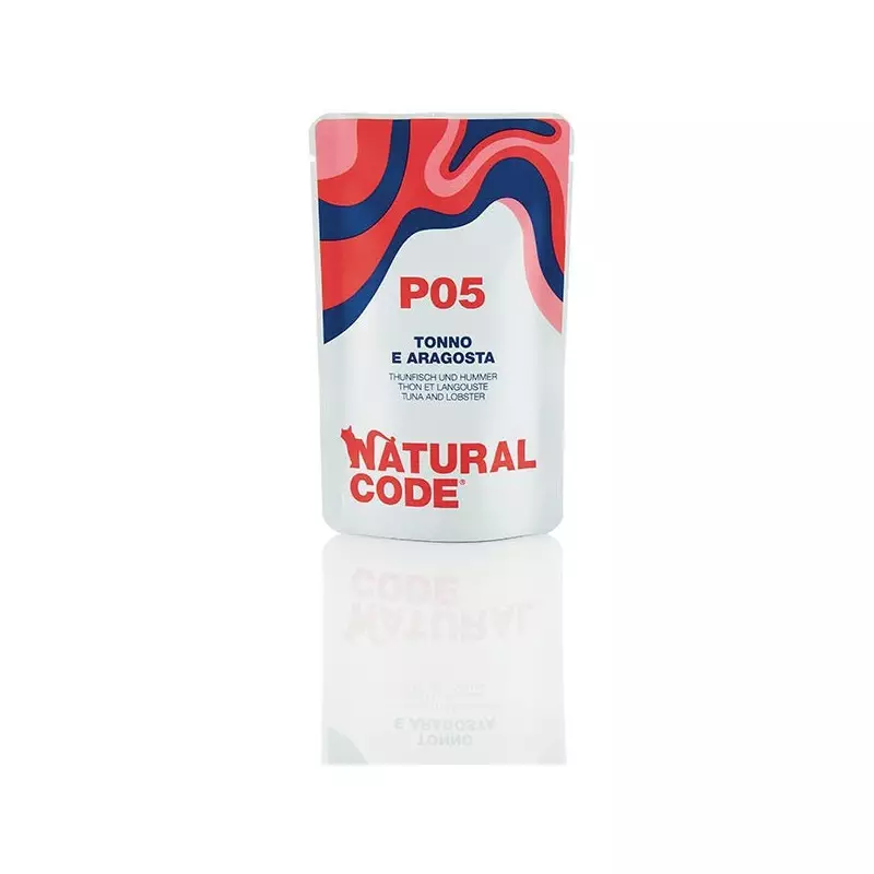 Natural Code P05 Tonno e Aragosta in Acqua di cottura (1 bustina 70 gr.)