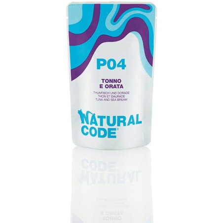 Natural Code P04 Tonno e Orata in Acqua di cottura ( 1 bustina 70 gr.) - 