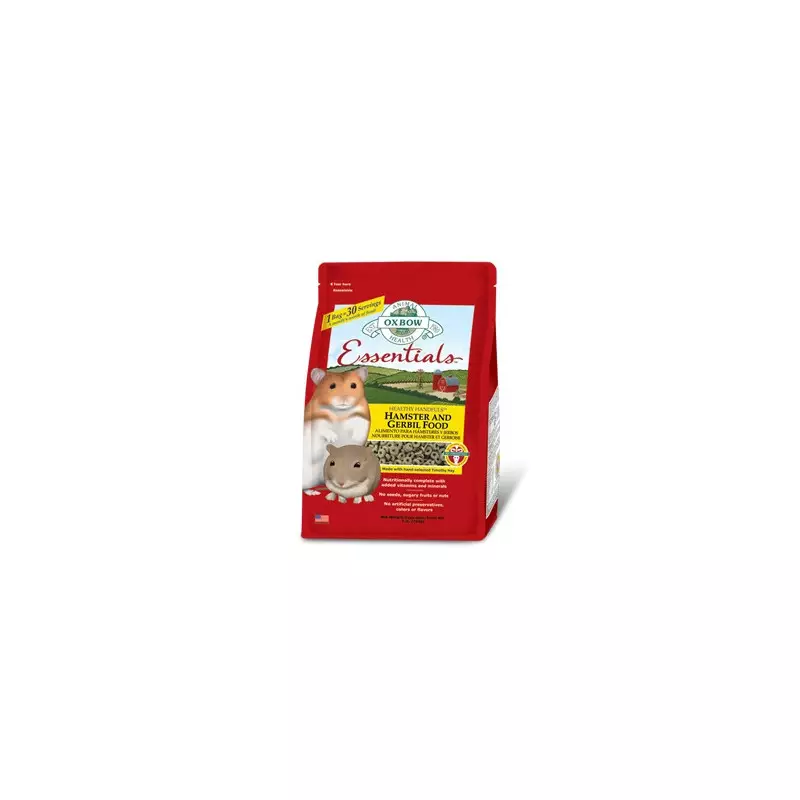 OXBOW ANIMAL HEALTH Essentials Hamster and Gerbil Food 450 gr. OXBOW ANIMAL HEALTH Essentials Hamster and Gerbil Food 450 gr.