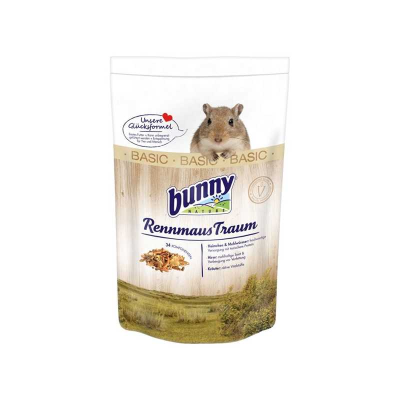 BUNNY Sogno per Gerbilli Basic 400 g. BUNNY Sogno per Gerbilli Basic 400 g.