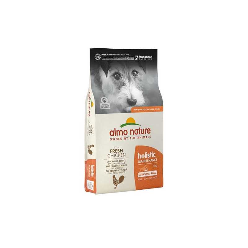 ALMO NATURE Holistic XSmall et Small Poulet et Riz 12 kg. ALMO NATURE Holistic XSmall et Small Poulet et Riz 12 kg.
