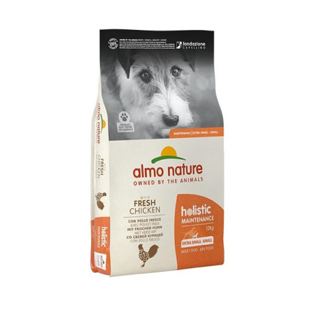 ALMO NATURE Holistic XSmall & Small Pollo e Riso 12 kg. - 