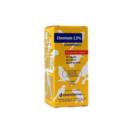 CHEMIFARMA Chemisole 2,5% Os 25 ml. - 