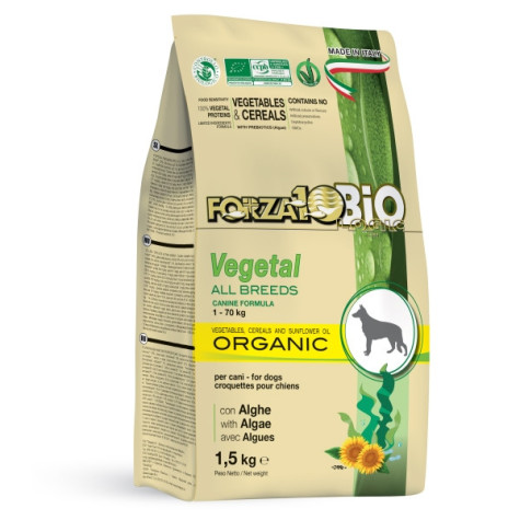 FORZA10 Vegetal Bio All Breeds mit Algen 10 kg.