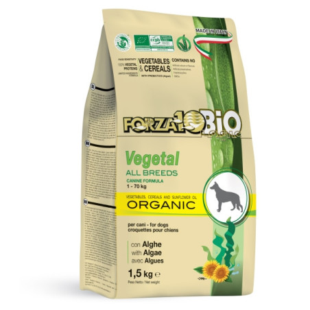 FORZA10 Vegetal Bio All Breeds con Alghe 10 kg. - 