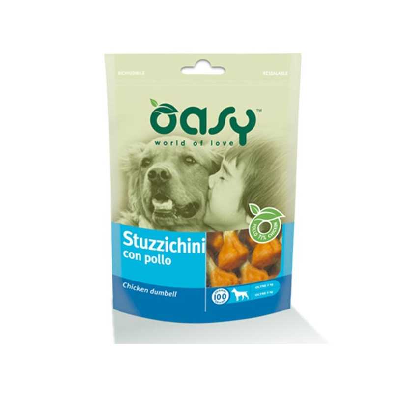 OASY Snack Stuzzichini avec Poulet 100 g. OASY Snack Stuzzichini avec Poulet 100 g.