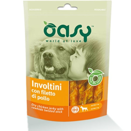 OASY Snack Coscette con Petto di Pollo 100 gr. - 