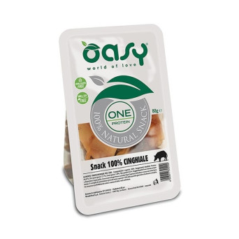 OASY Snack One Protein 100% Cinghiale 80 gr. - 