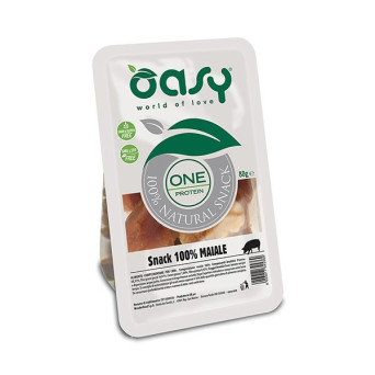 OASY Snack One Protein 100% Maiale 80 gr. - 