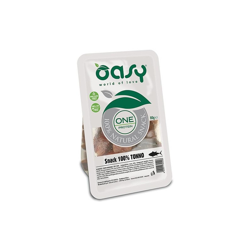 OASY Snack One Protein 100% Tonno 80 gr.
