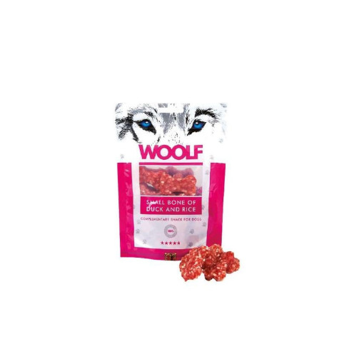 WOOLF Small Bone of Duck and Rice 100 gr.