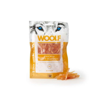 WOOLF Chicken and Seafood Straccetti 100 gr.