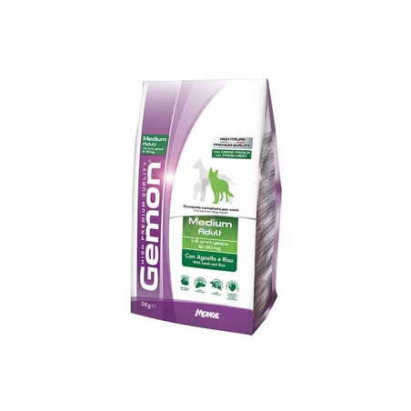 GEMON Dog Medium Adult con Agnello e Riso 15 kg. - 