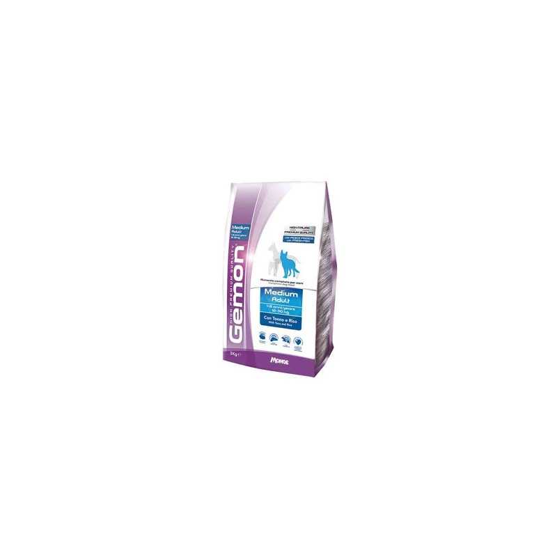 GEMON Dog Medium Adult avec Thon et Riz 15 kg. GEMON Dog Medium Adult avec Thon et Riz 15 kg.
