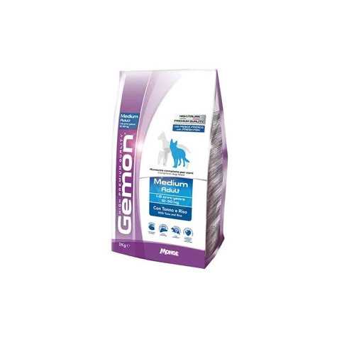 GEMON Dog Medium Adult avec Thon et Riz 15 kg.