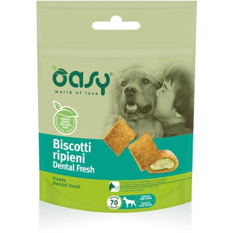 OASY Snack Stuffed Biscuits Dental Fresh 70 gr.
