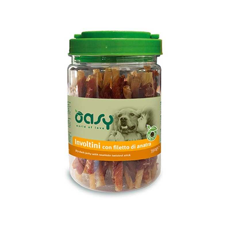 Oasy - Involtini avec Filetto di Canard ( 1 barattolo 350 g).
