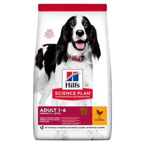 HILL'S Science Plan Adult Medium con Pollo 12 kg. -