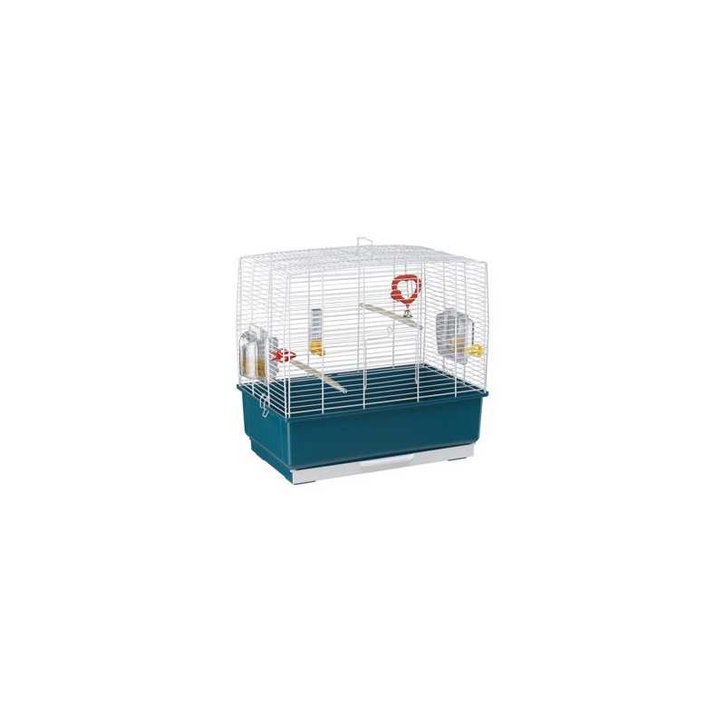 FERPLAST Cage pour Oiseaux Rekord 3 1 Cage 49 x 30 x h 48,5 cm FERPLAST Cage pour Oiseaux Rekord 3 1 Cage 49 x 30 x h 48,5 cm