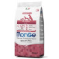 MONGE Natural Superpremium All Breeds Adult Monoprotein Bœuf avec Riz 2,5 kg.
