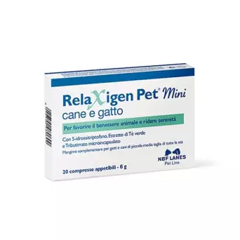 NBF Lanes - Relaxigen Pet Mini 20 tablets (dog and cat)