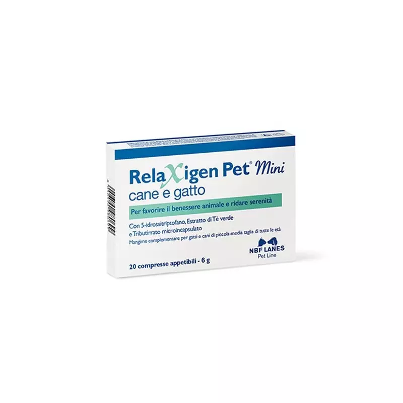 NBF Lanes - Relaxigen Pet Mini 20 Tabletten (Hund und Katze)