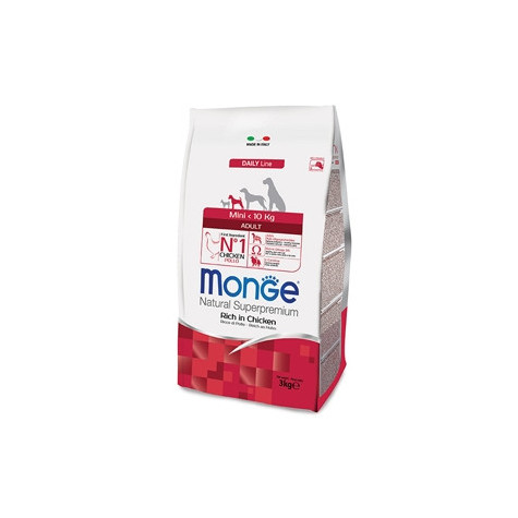 MONGE Natural Superpremium Mini Adult Ricco di Pollo 800 gr. - 