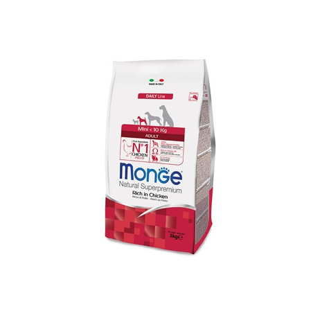 MONGE Natural Superpremium Mini Adult Ricco di Pollo 800 gr. - 