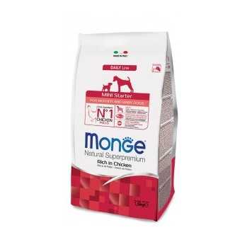 MONGE Natural Superpremium Mini Starter Ricco di Pollo 1,5 kg. - 